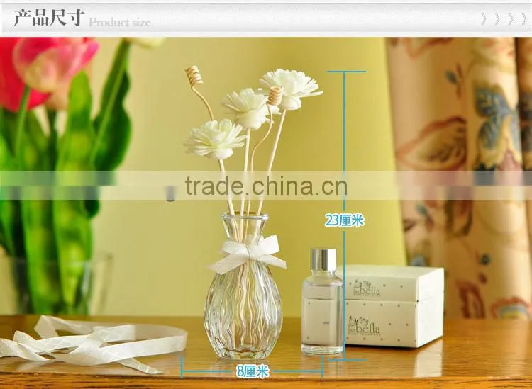 decorative aromatherapy essence oil bottle reed diffuser