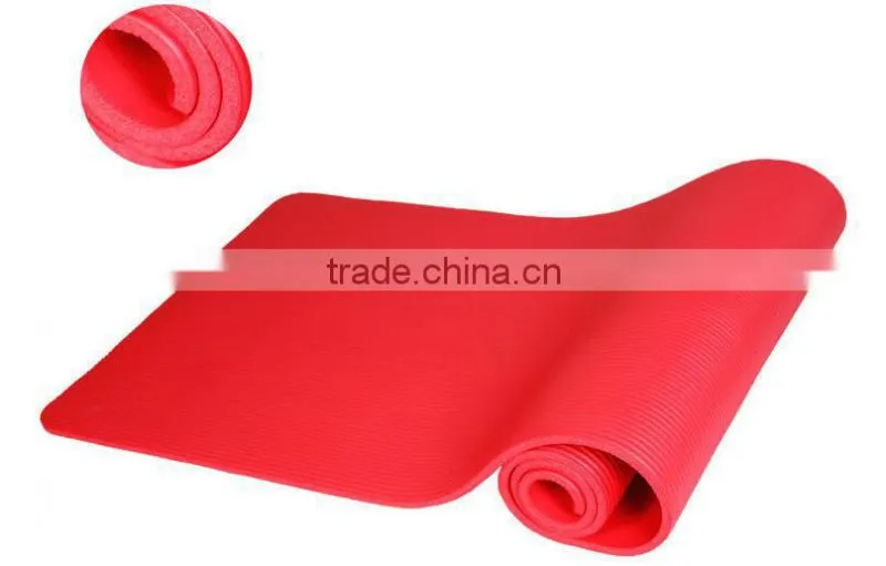Wholesale Cheap Custom Print Anti-slip NBR PVC Eco Yoga Mat