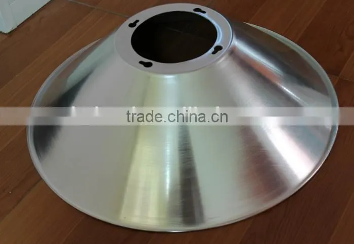 aluminum part spinning (Aluminium lamp shade cnc metal spinning product )