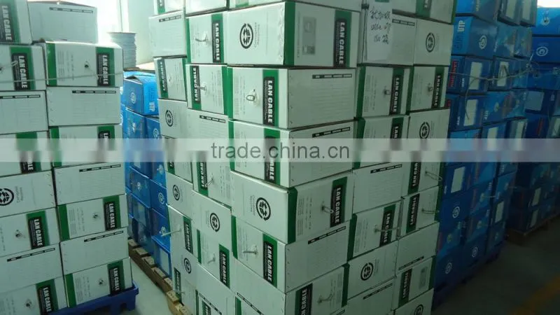 305m/box double jacket outdoor utp lan cat6 network cable,utp cat6 patch cables fulke test
