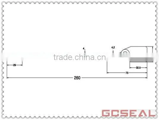 laser printing seals for Luggages GC-P001