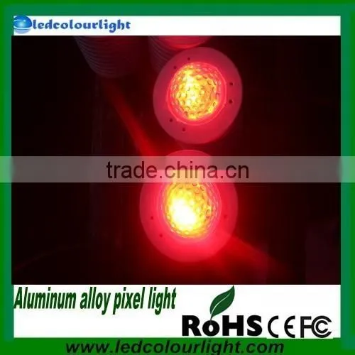 dmx rgb Aluminum alloy pixel light for building decocation