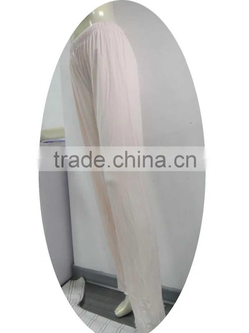chic pajama trousers with cording