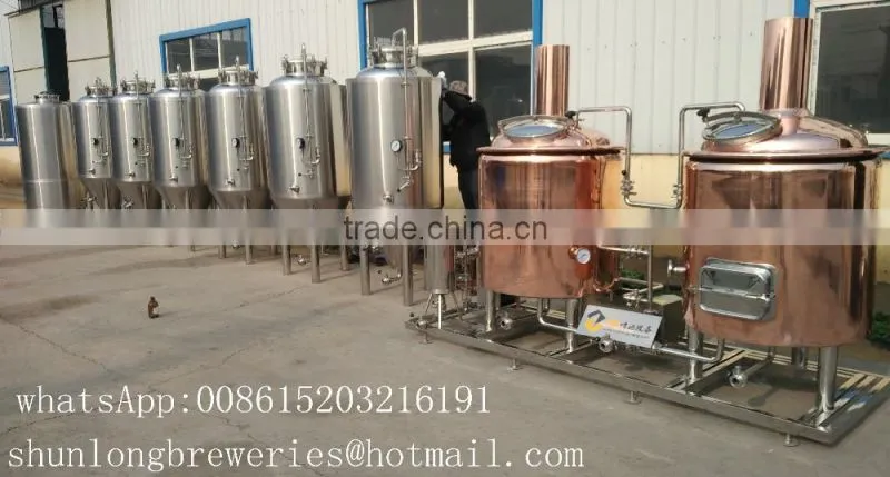 high quality 300L brewing equipment with electric heating with CE certificate