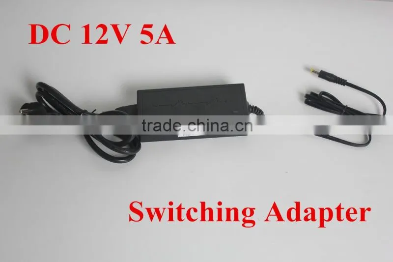 China Factory Direct Sale Top 10 Security 5A DC12V AC100-240V Switching Adapter use for Mobile Phone CCTV Camera