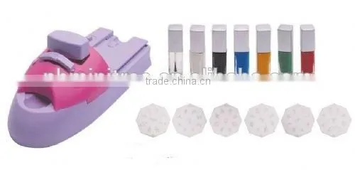 Nail Art Print Color Printing Stamp Polish DIY Machine