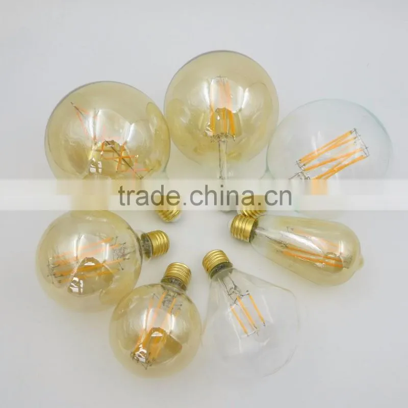 high quality ST58 2W E27 led filament bulb