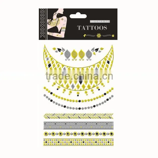 Metallic non-toxic Flash tattoo