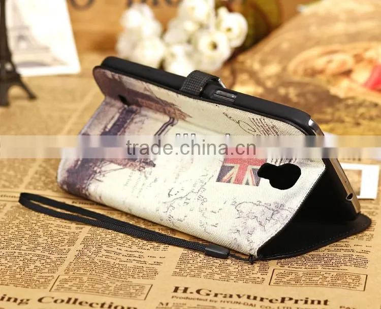 For Samsung Galaxy Mega 6.3 i9200 Leather Wallet Flip Stand Case Cover + Protector