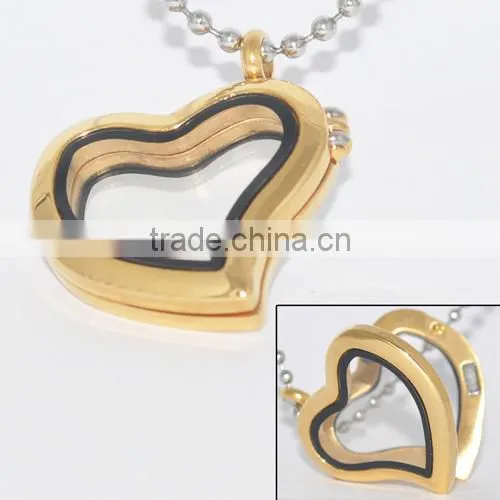 floating locket pendant