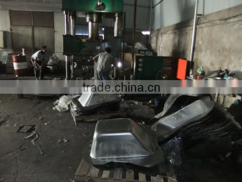 stainless steel tip lorry /tilting cart / tripper car