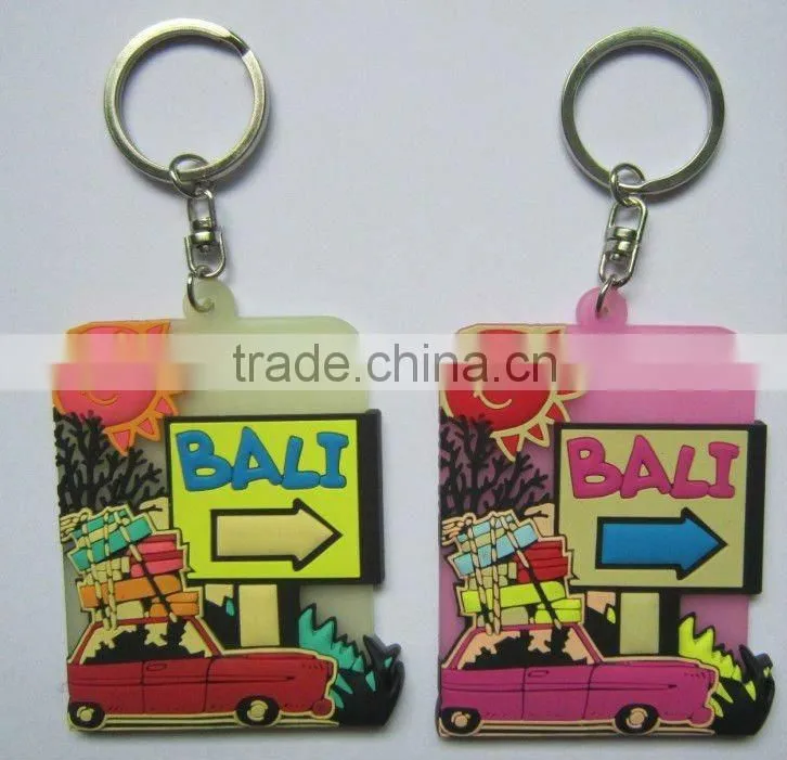 Coins Metal key chain with hard magentic