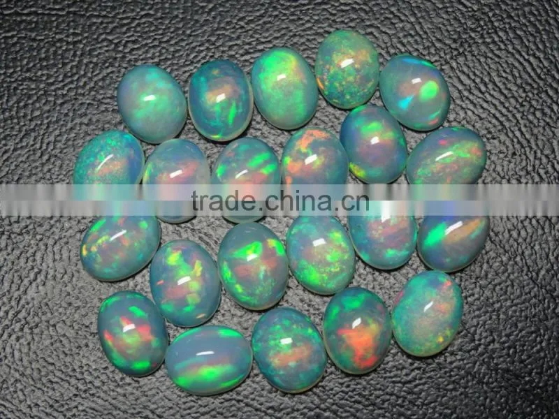NAtural Ethiopian opal cabochon 9x7