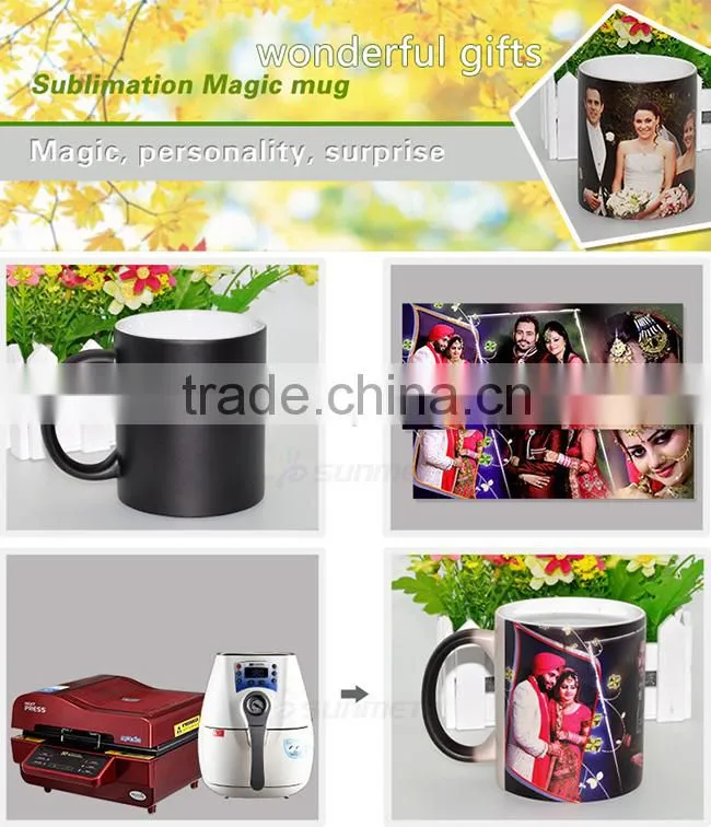 Sublimation Photo Color Changing Mug Ceramic Sublimation Magic mug