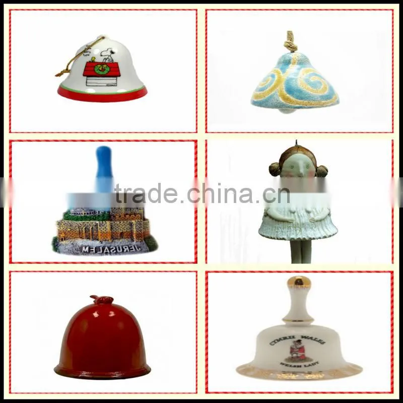 2014 Exquisite funny man glazed custom ceramic dinner bell