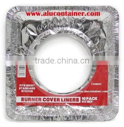 Disposable Aluminum Foil Gas Stove Protector Kitchen Use