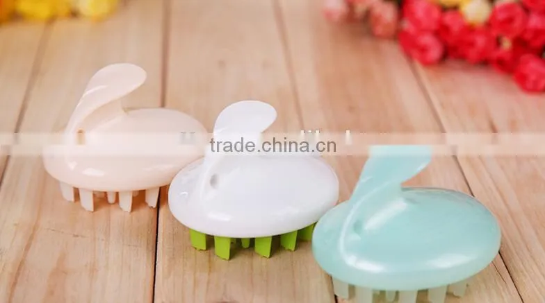 New Style Hot Selling Customized Soft Scalp Head Massage Cleaning Brush