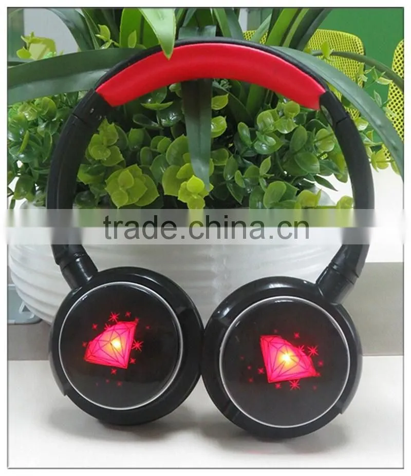 Various color flash light wireless bluetooth earphone( OS-YS9901)