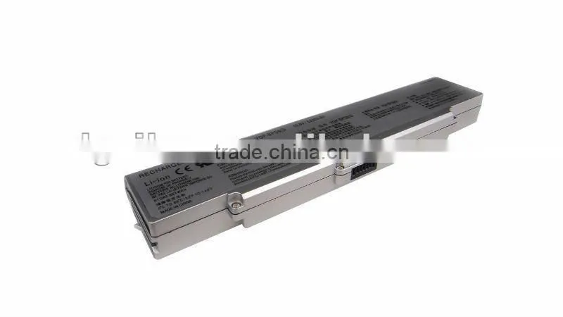 Hi quality Lithium rechargeable notebook battery compatable for Sony VGN-AR48CSony VGN-CR11H Sony VGP-BPL9 VGP-BPS10 VGN-NR12H