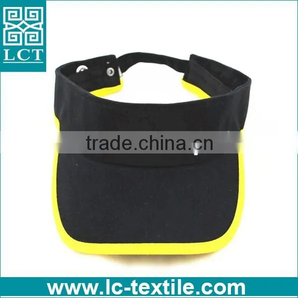 2016 new design customize sunvisor hat for staff employee LCTN1900