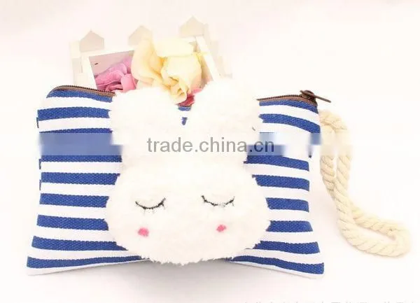 Little White Rabbit Fabrics Woman Coin Wallet Wholesale ZTCW-0017