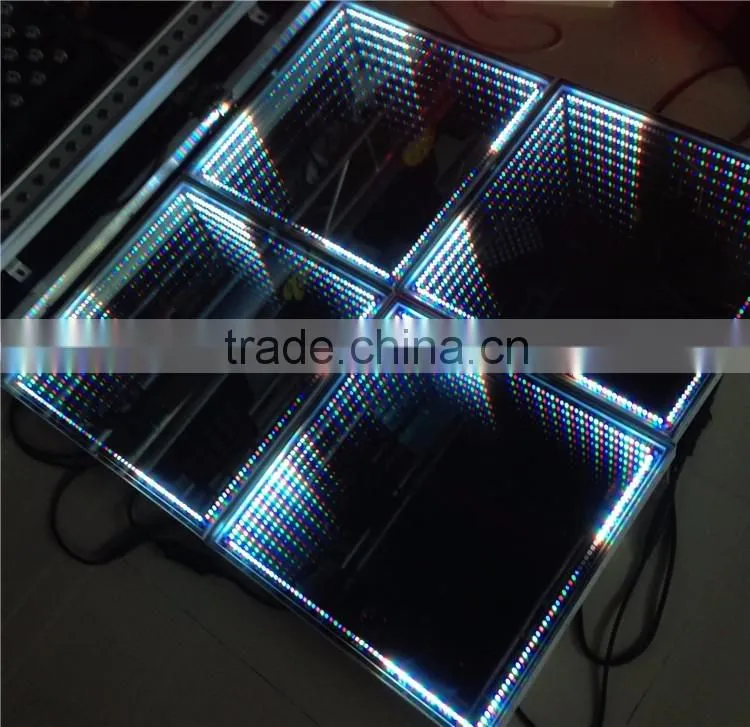 Best Quality LED 3D Dance Mirror Floor Light