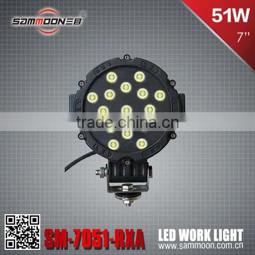 Sammoon SM-2012 43w Round Work Light/Driving Light SM-7051-RXA