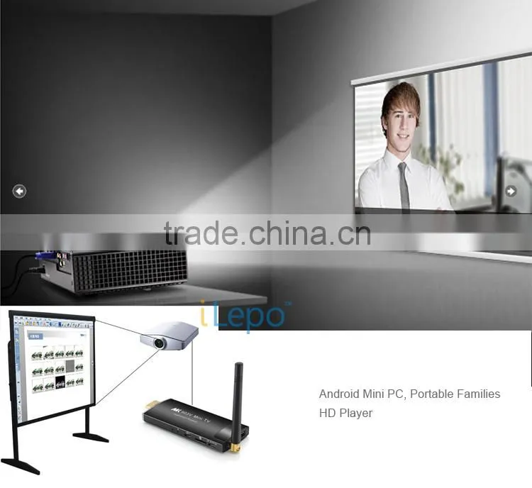 RK3288 quad core CPU android OS smart tv dongle
