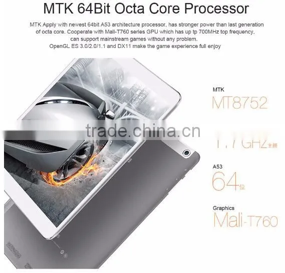 Original Teclast P98 4G FDD LTE Phone Call Tablet PC MT8752 Octa Core 64Bit 9.7inch Retina Screen 2048*1536 2GB/32GB Android 4.4