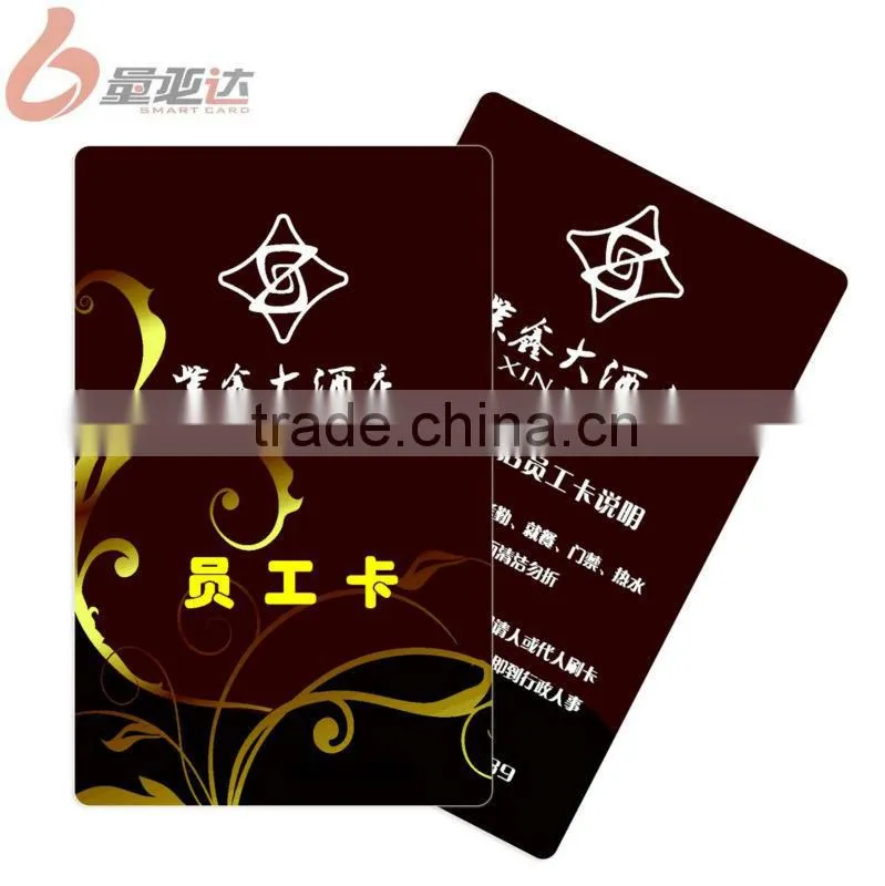 Cr80 Standard SLE5542 Hotel Door Lock Key Card