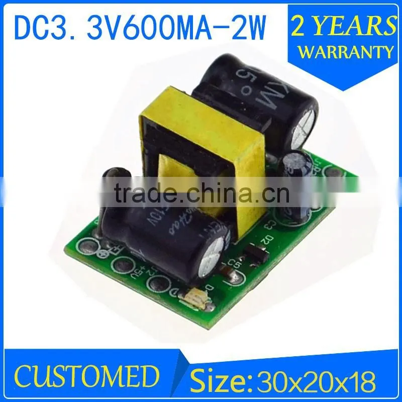 pcb mount ac dc 5v power supply 3.3v LED driver