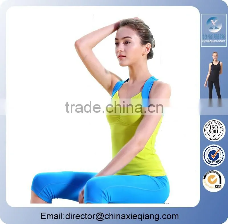 Hotsale fitness yoga wear suits, sexy yoga pants on sale