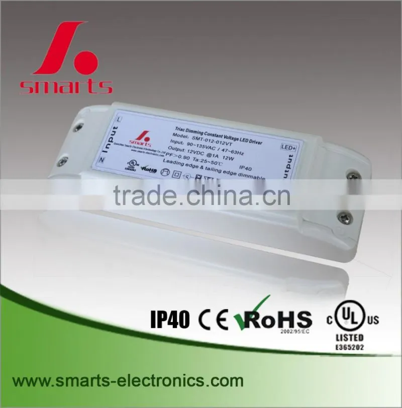 Dimmable DC 12V 4A power supply 220V transformers for led lights