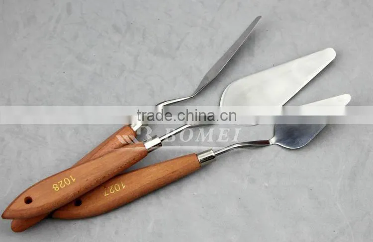wood handle palette painting knife