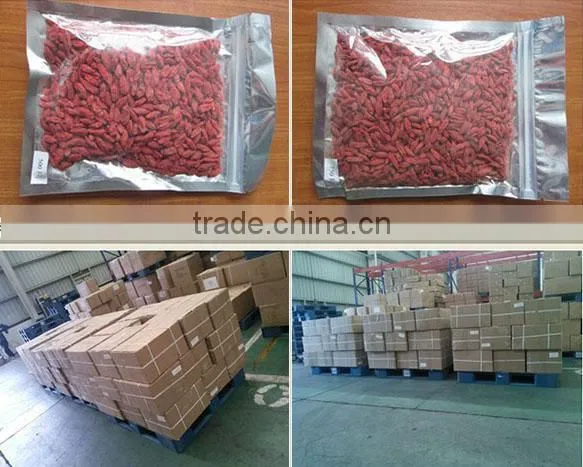 Ningxia goji berries, Dried goji berries