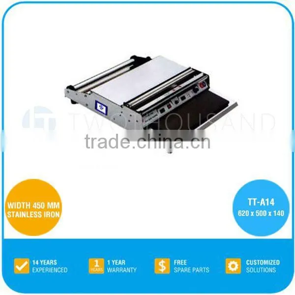 High Efficiency Cling Film Wrapping Machine - Width 450 mm, stainless iron, 620 * 500 * 140 mm, TT-A14