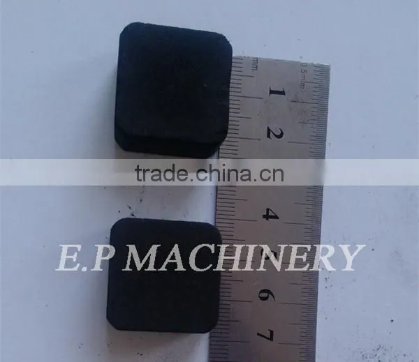 Hot sale hookah shisha coconut shell charcoal cube making machine from China supplier