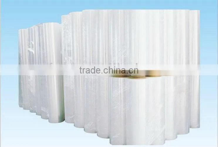Plain weava hot water soluble film