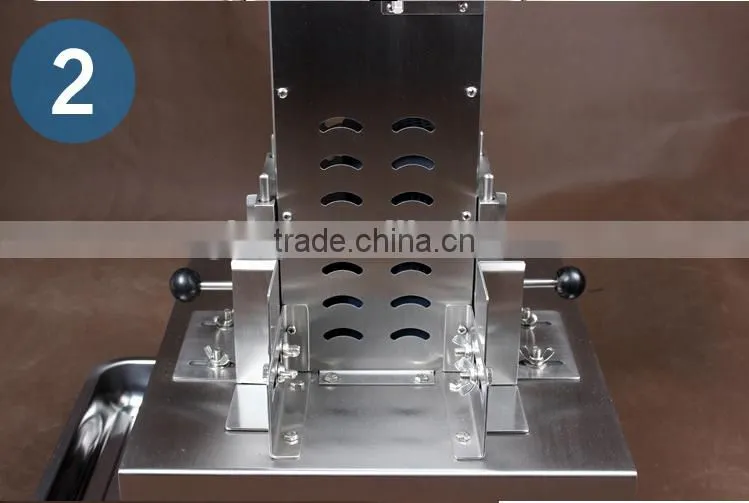 Promotion price commercial chocolate bar cutting machine/ Chocolate block shaving machine/chocolate slicer