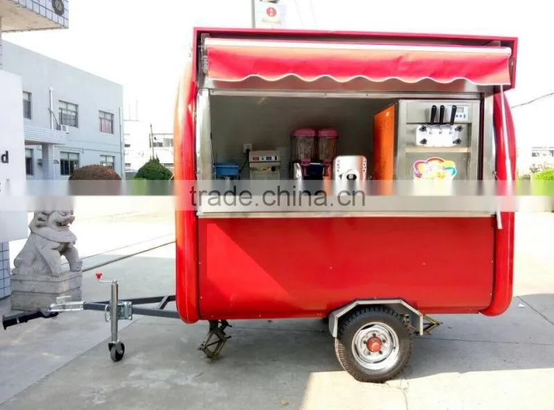 2016 trending products mobile food trailer used mobile food trucks