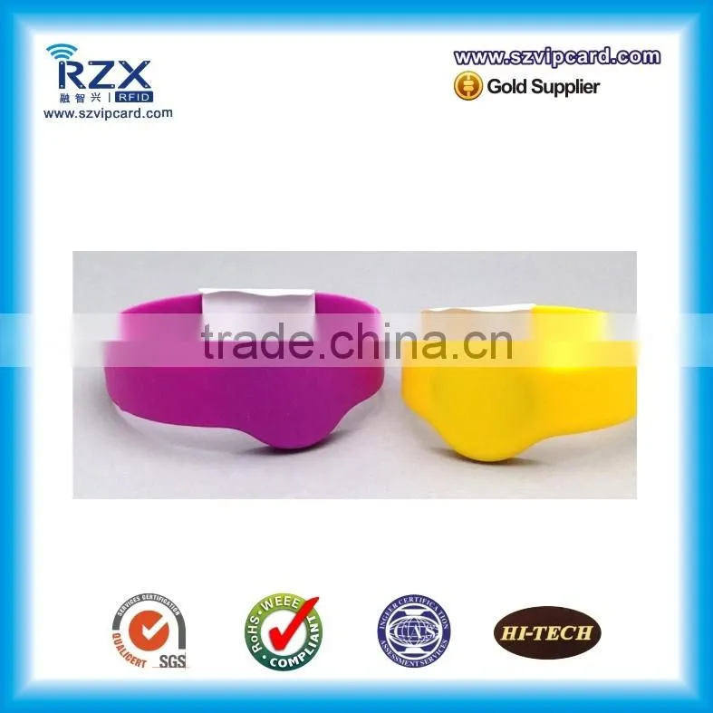 factory made cheap custom MF1 S50 adjustable silicone wristband
