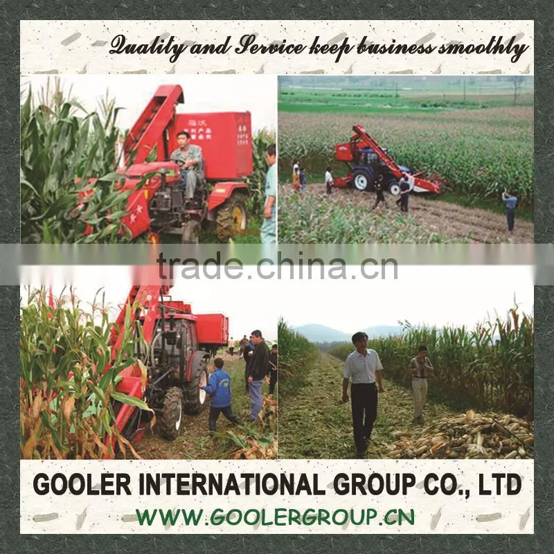 Mini corn harvester for tractor