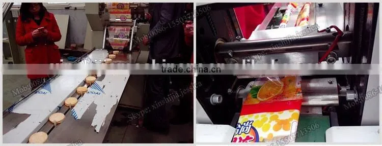High quality automatic pillow packing machine