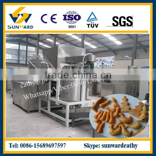 High quality bugles fryer , snacks fryer for global sale