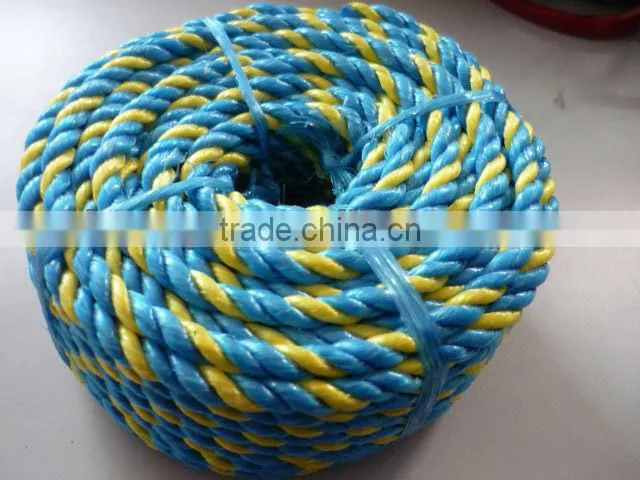 PP split film 3-strand rope