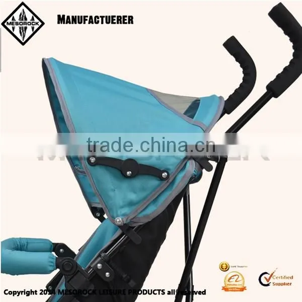 UV protective stroller shade improves sun protection for strollers, joggers and prams