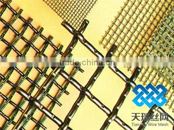 Woven wire mesh, crimped mesh, heavy duty cimped wire mesh