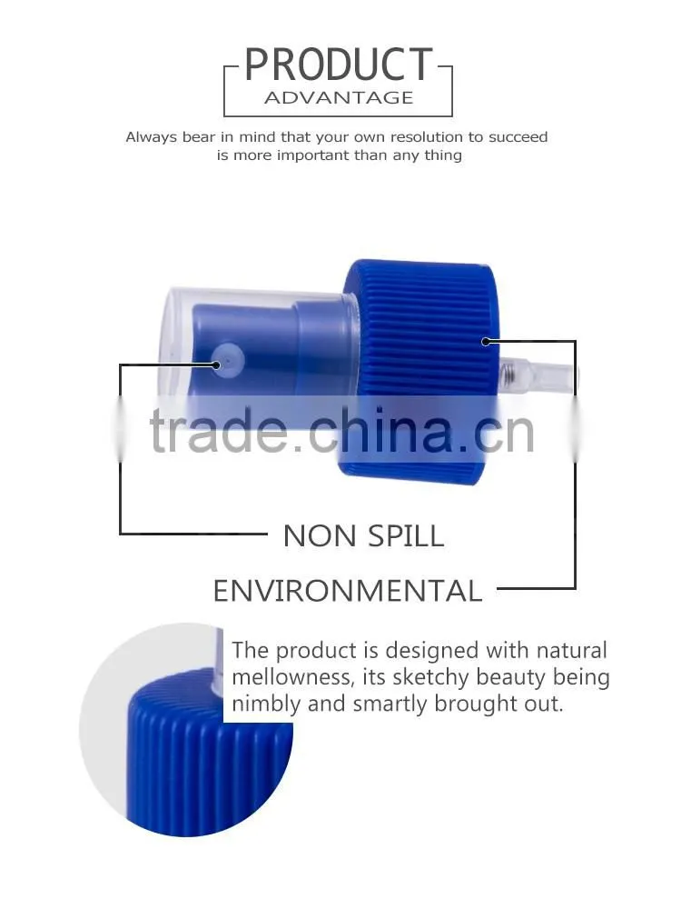 Hot Nonspill ISO SGS certified perfume small hand spray 20/410 finger sprayer pump