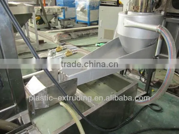 PE film agglomerator granulating line/PE/PP film agglomerator granulating machine