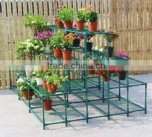 Steel tube Staging shelf /garden stand (HX56028B)